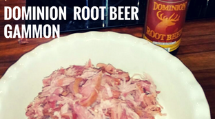 Slow Cooked Gammon in Root Beer